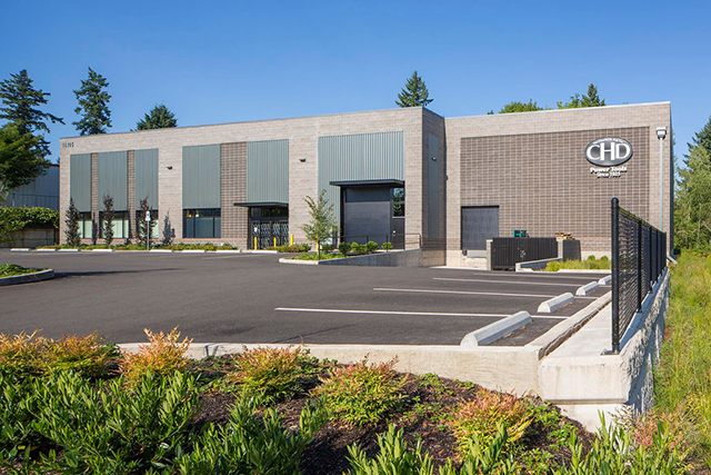 Charles Day Company on a beautiful Portland morning
